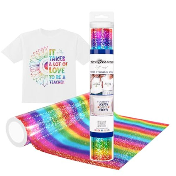 Heat transfer electroplating rainbow lettering film - 图片 4